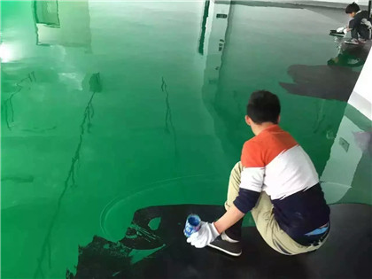 浦北下面给你一份环氧地坪漆施工的完整流程